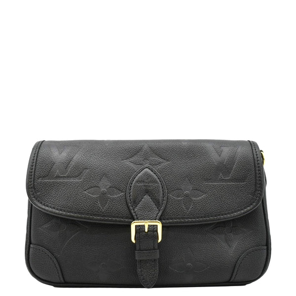 LOUIS VUITTON Diane Empreinte Leather clip look