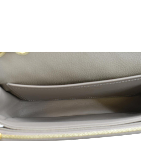 LOUIS VUITTON Marceau PM Monogram Empreinte Leather Shoulder Bag Turtledove