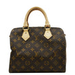 LOUIS VUITTON Speedy 25 Bandouliere Monogram Canvas Shoulder Bag Brown
