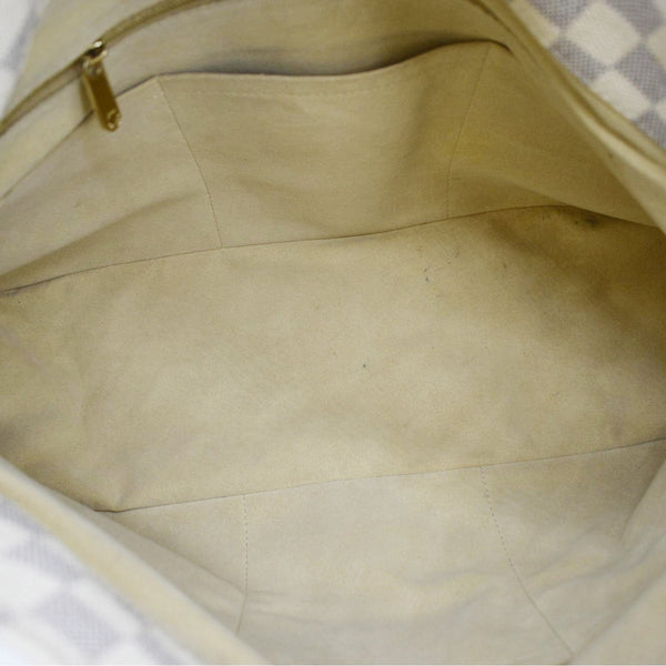 LOUIS VUITTON Artsy MM Damier Azur Hobo Bag White