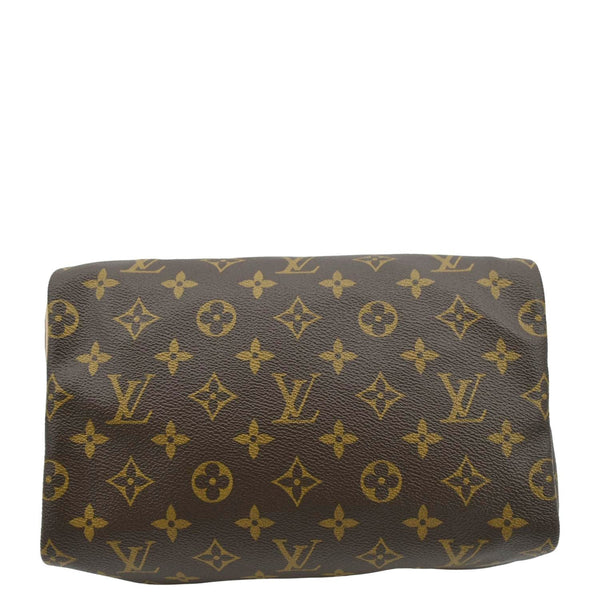 LOUIS VUITTON Speedy 25 Bandouliere Monogram Canvas Shoulder Bag Brown