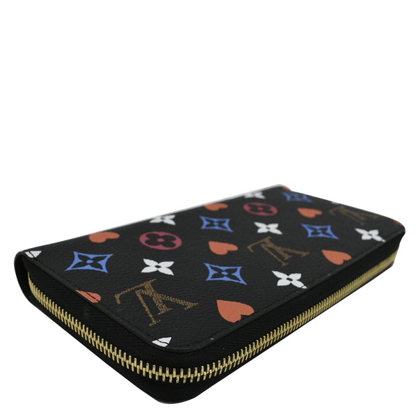 LOUIS VUITTON Game On Multicolor Monogram Canvas Zippy Wallet Black