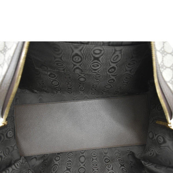 GUCCI X BALENCIAGA Ophidia Carry-On Supreme BB Web Duffle Bag Beige 680124