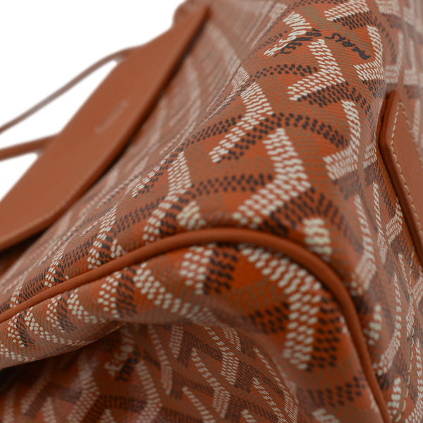 GOYARD Rouette Soft Canvas Shoulder Bag Orange