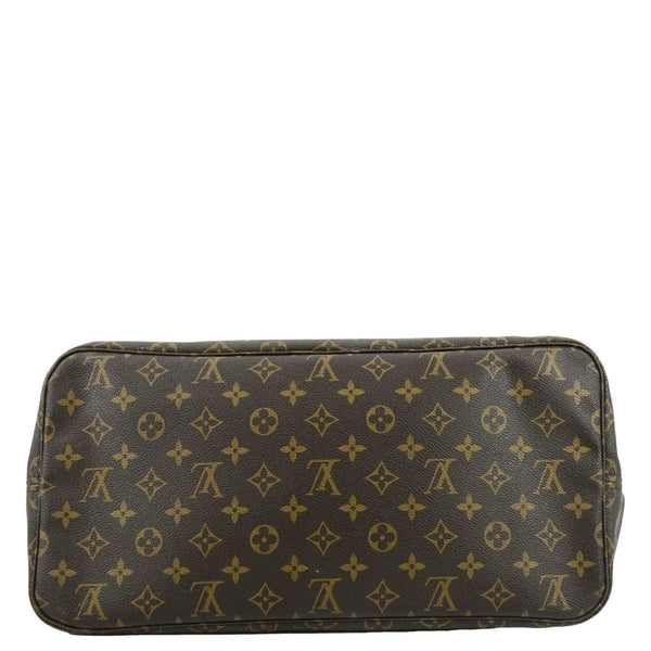 LOUIS VUITTON Neverfull GM Monogram Canvas Tote Bag Brown