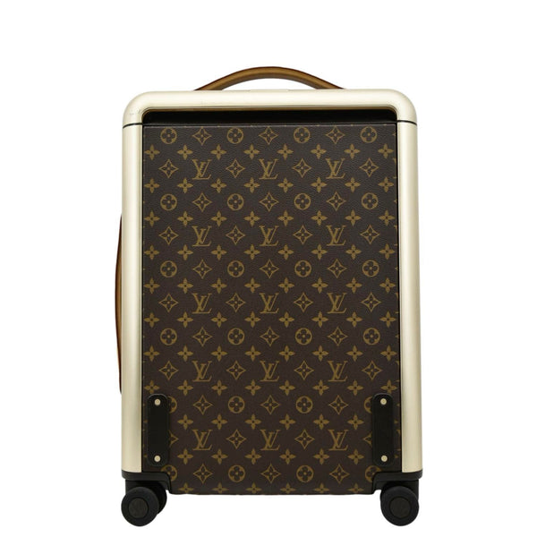 LOUIS VUITTON Horizon 55 Monogram Canvas Rolling Suitcase Brown