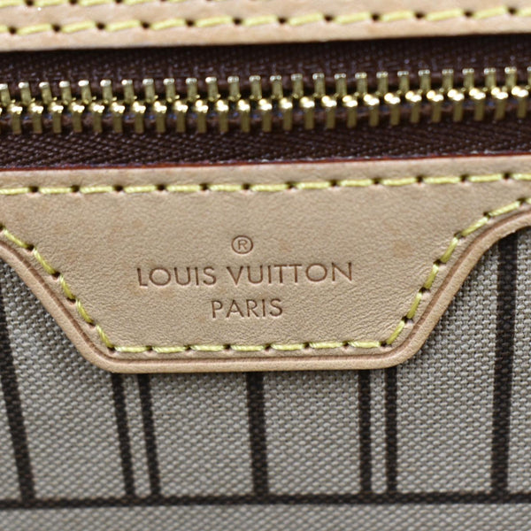 LOUIS VUITTON Neverfull GM Monogram Canvas Tote Bag Brown