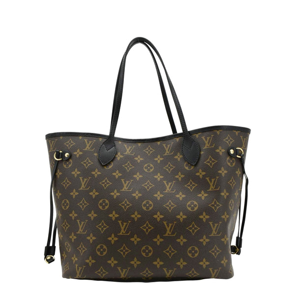 LOUIS VUITTON Neverfull My LV World Tour Monogram Canvas Tote Bag Brown