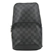 LOUIS VUITTON Avenue Sling Damier Graphite Backpack Bag Black