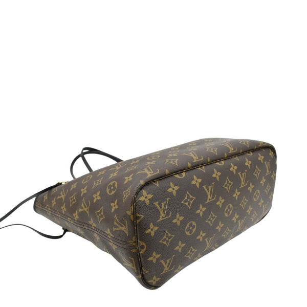 LOUIS VUITTON Neverfull My LV World Tour Monogram Canvas Tote Bag Brown