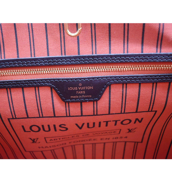 LOUIS VUITTON Neverfull My LV World Tour Monogram Canvas Tote Bag Brown