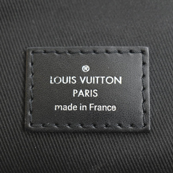 LOUIS VUITTON Avenue Sling Damier Graphite Backpack Bag Black