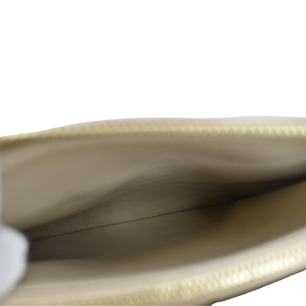 LOUIS VUITTON Coussin BB Monogram Embossed Leather Shoulder Bag Gold