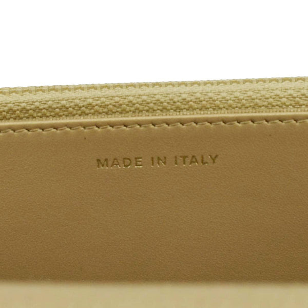 CHANEL WOC Quilted Caviar Leather Crossbody Bag Beige