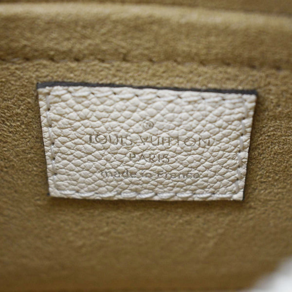 LOUIS VUITTON Marellini Epi Leather Shoulder Bag Cream