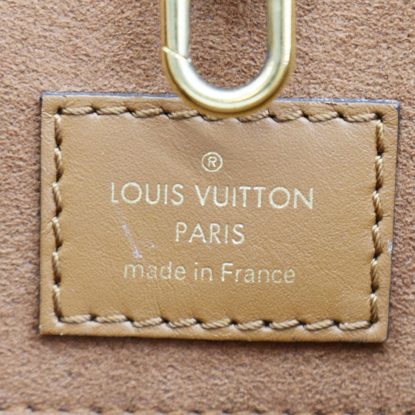 LOUIS VUITTON Fold MM Monogram Canvas Tote  Bag Red