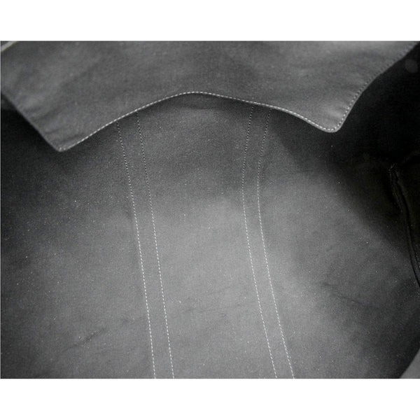 LOUIS VUITTON Keepall 55 Bandouliere Damier Cobalt Travel Bag Black