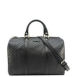 GUCCI  GG Microguccissima Boston Travel Bag Black 449646