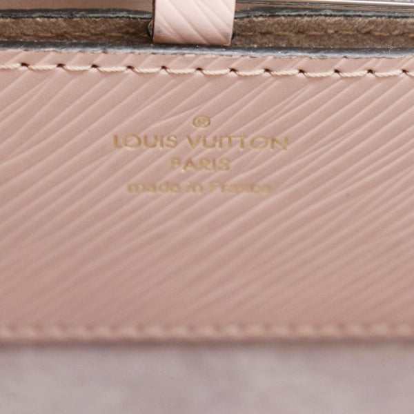 LOUIS VUITTON Twist MM Bloom Flower Epi Leather Chain Shoulder Bag Pink