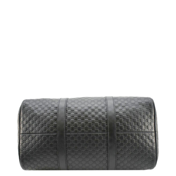 GUCCI  GG Microguccissima Boston Travel Bag Black 449646