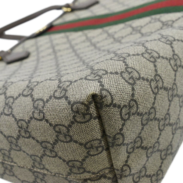 GUCCI Ophidia Medium GG Supreme Canvas Tote Bag Beige 631685