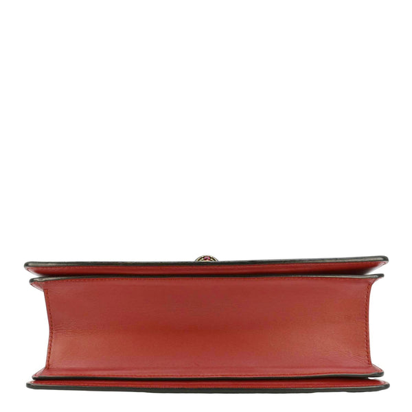 GUCCI Queen Margaret Bee Blind For Love Leather Shoulder Bag Multicolor 456541