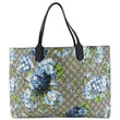GUCCI GG Supreme Monogram Blooms Large Reversible Tote Beige DD18809