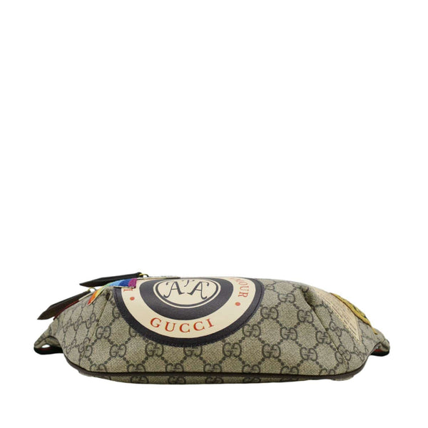 GUCCI Courrier GG Supreme Canvas Belt Bum Bag Beige 529711