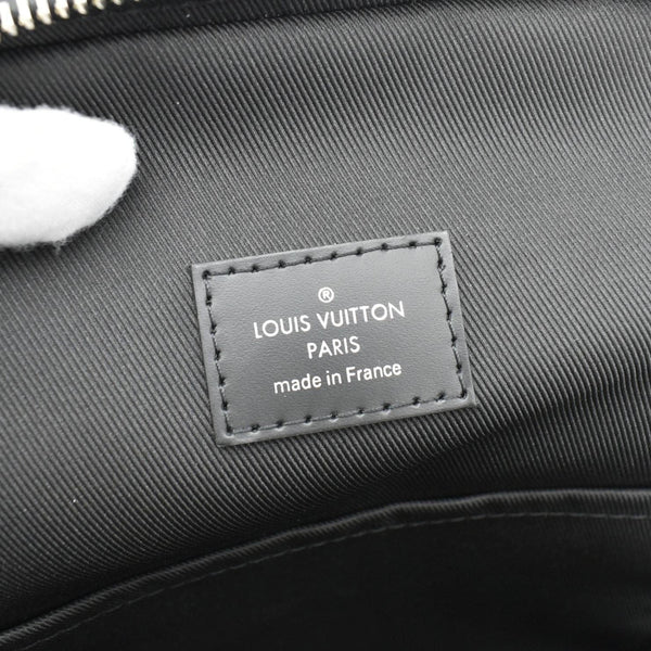 LOUIS VUITTON Avenue Sling Damier Graphite Backpack Bag Black
