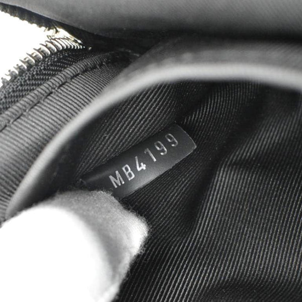 LOUIS VUITTON Avenue Sling Damier Graphite Backpack Bag Black