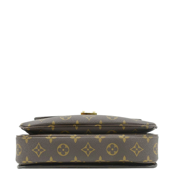 LOUIS VUITTON Metis Pochette Monogram Canvas Crossbody Bag Brown