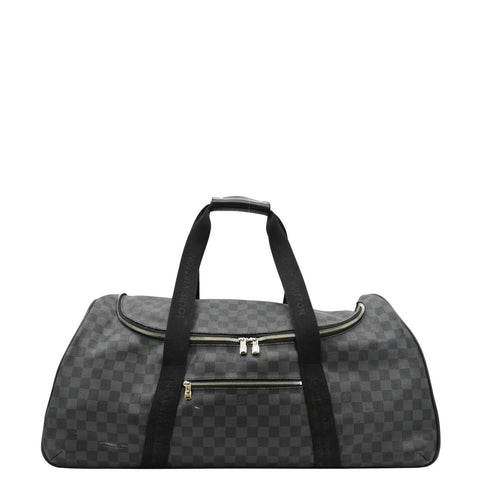LOUIS VUITTON Neo Eole 65 Damier Graphite Rolling Duffle Bag Black