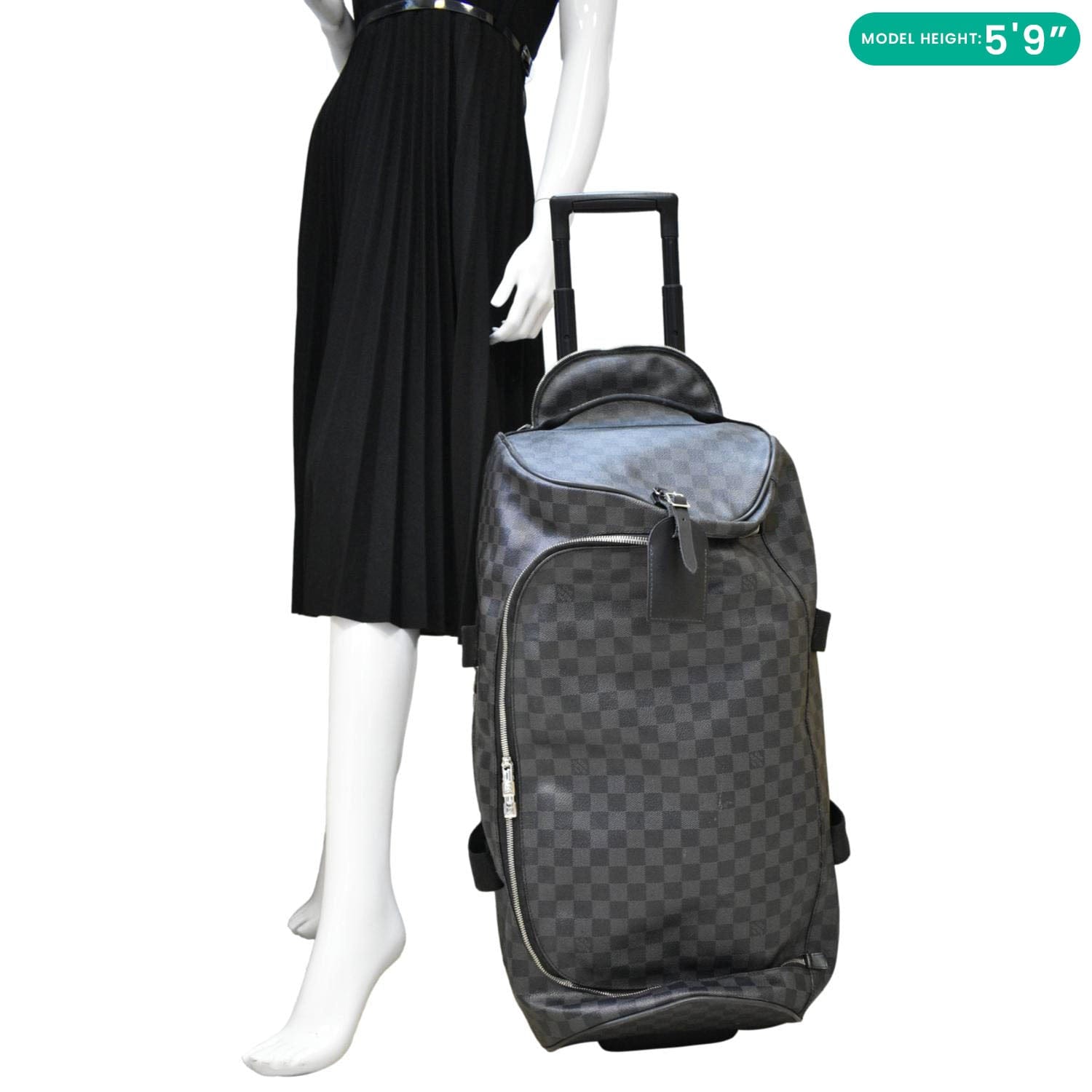 LOUIS VUITTON Neo Eole 65 Damier Graphite Black Duffle Bag