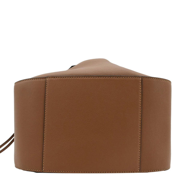 LOEWE Hammock Small Calfskin Leather Shoulder Bag Brown