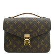 LOUIS VUITTON Metis Pochette Monogram Canvas Crossbody Bag Brown