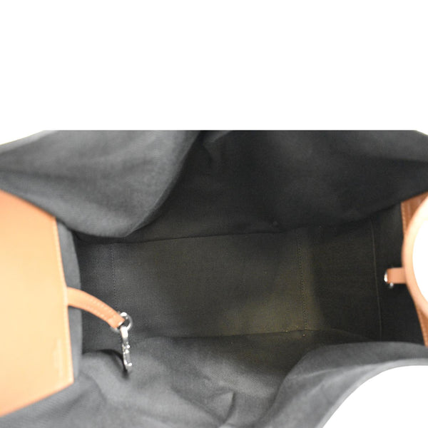 LOEWE Hammock Small Calfskin Leather Shoulder Bag Brown