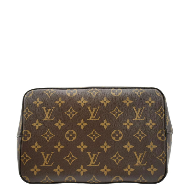LOUIS VUITTON Neonoe Monogram Canvas Shoulder Bag Brown/Black