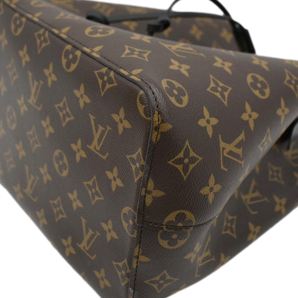 LOUIS VUITTON Neonoe Monogram Canvas Shoulder Bag Brown/Black