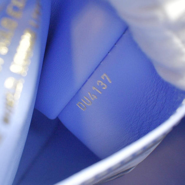 LOUIS VUITTON Masters Monet Speedy 30 Coated Canvas Satchel Bag Blue