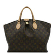 LOUIS VUITTON Boetie MM Monogram Canvas Shoulder Bag Brown