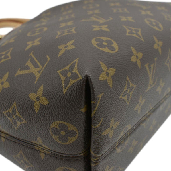 LOUIS VUITTON Boetie MM Monogram Canvas Shoulder Bag Brown