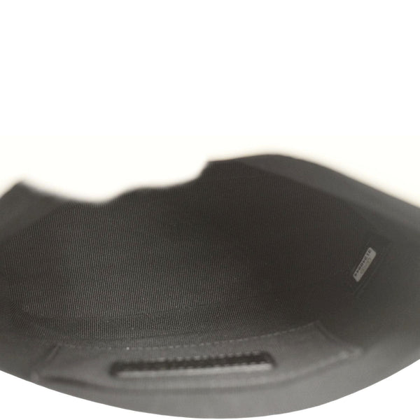 CHANEL Chain Flap Quilted Leather Hobo Shoulder Bag Ivory