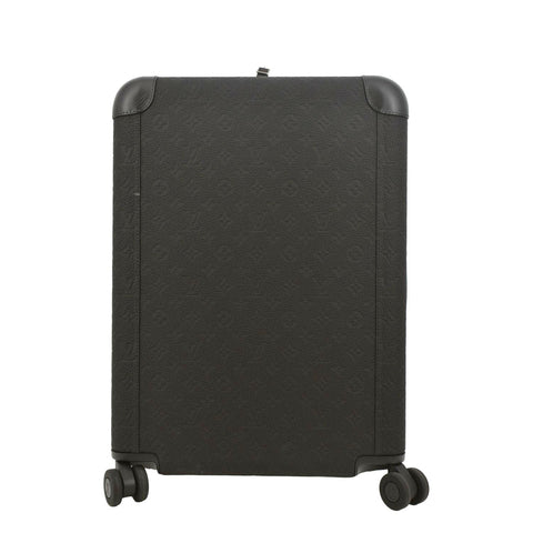LOUIS VUITTON Horizon 55 Taurillon Leather Rolling Suitcase Black