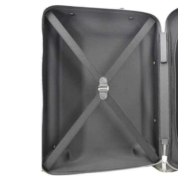 LOUIS VUITTON Horizon 55 Taurillon Leather Rolling Suitcase Black