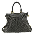 LOUIS VUITTON Neo Cabby MM Monogram Denim Hobo Bag Black
