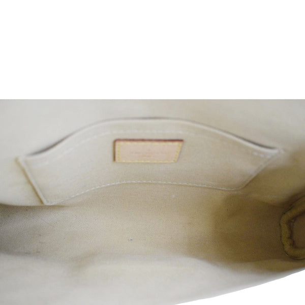 LOUIS VUITTON Favorite MM Damier Azur Crossbody Bag White