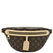LOUIS VUITTON High Rise Monogram front zip look