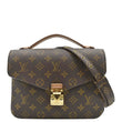LOUIS VUITTON Metis Pochette Monogram Canvas Crossbody Bag Brown