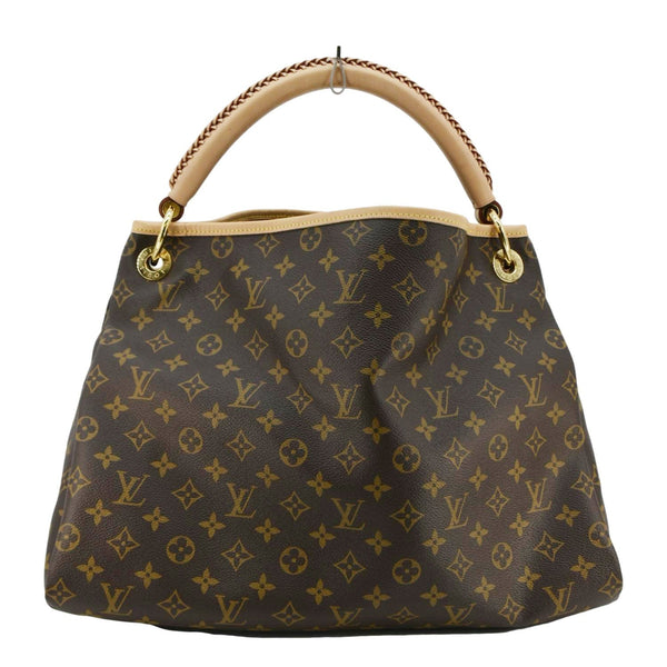 LOUIS VUITTON Artsy MM NM Monogram Canvas Hobo Bag Brown