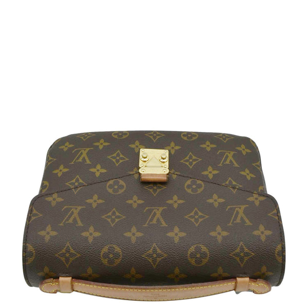 LOUIS VUITTON Metis Pochette Monogram Canvas Crossbody Bag Brown